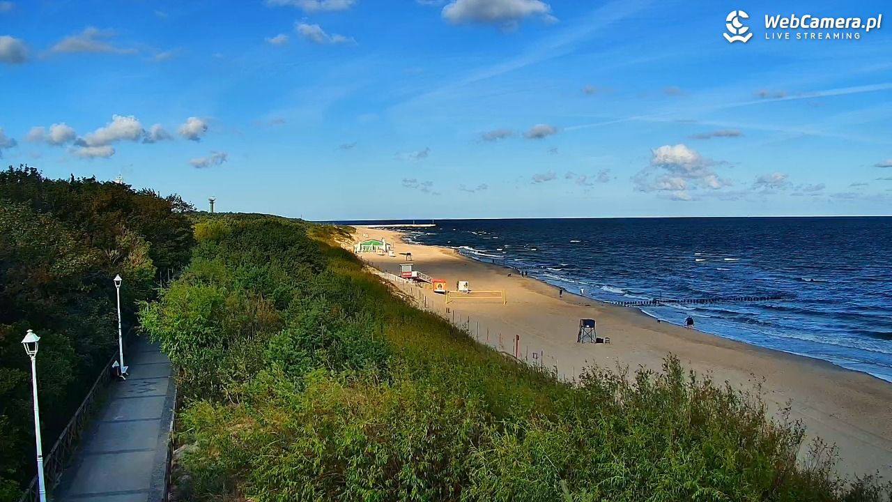 DZIWNÓW  - widok na plażę - 08 sierpień 2026, 08:01
