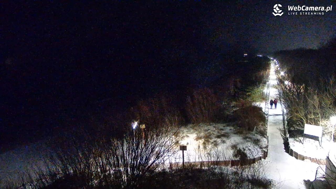 DZIWNÓW  - widok na plażę - 08 styczeń 2026, 19:28