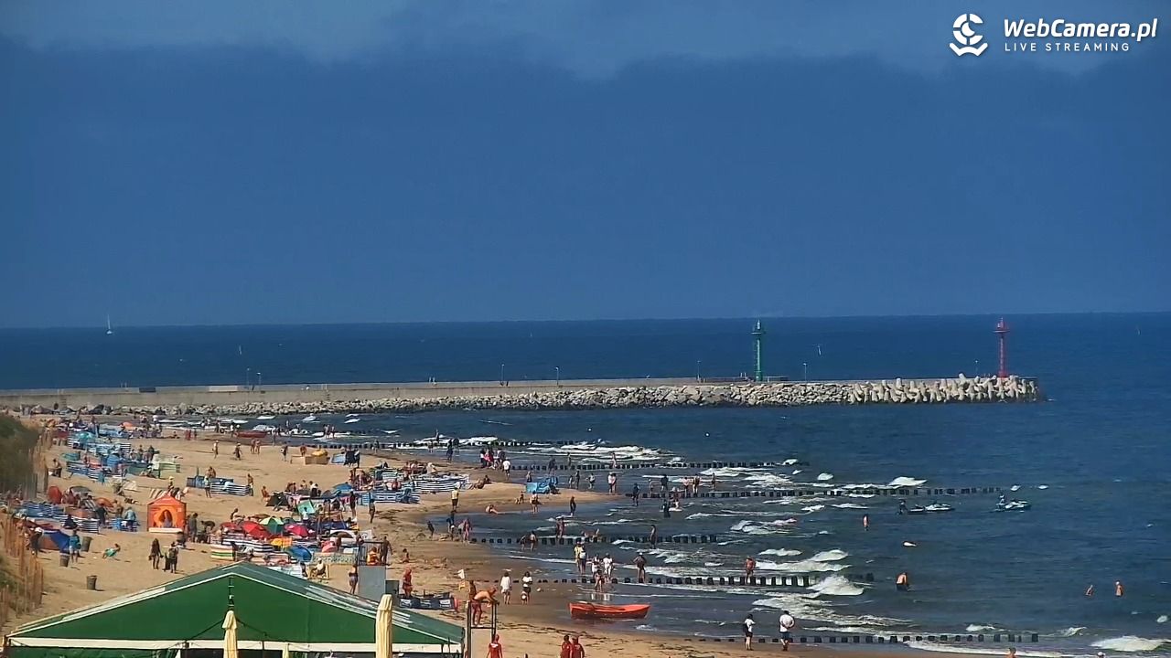 DZIWNÓW  - widok na plażę - 10 lipiec 2026, 10:35