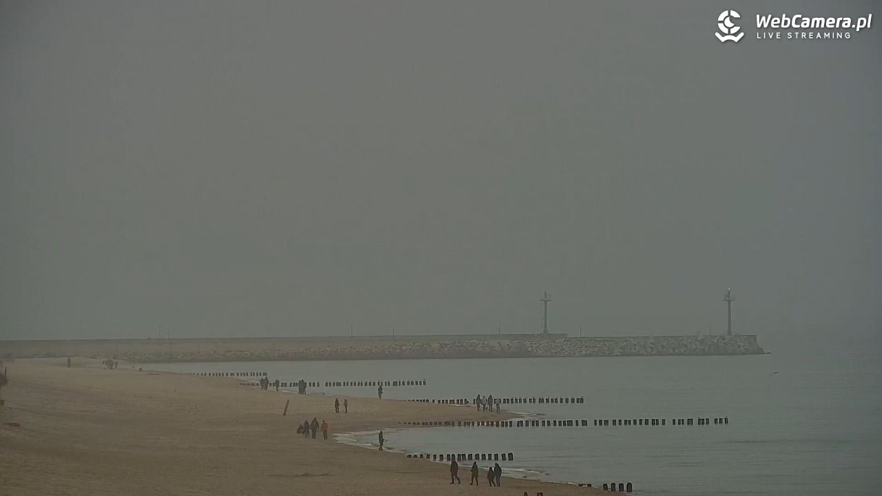 DZIWNÓW  - widok na plażę - 09 listopad 2025, 13:45