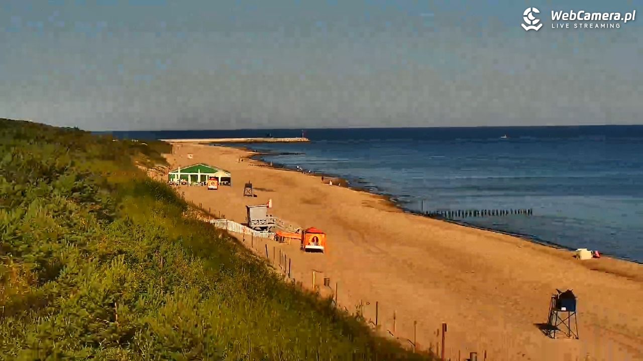 DZIWNÓW  - widok na plażę - 27 czerwiec 2026, 07:28