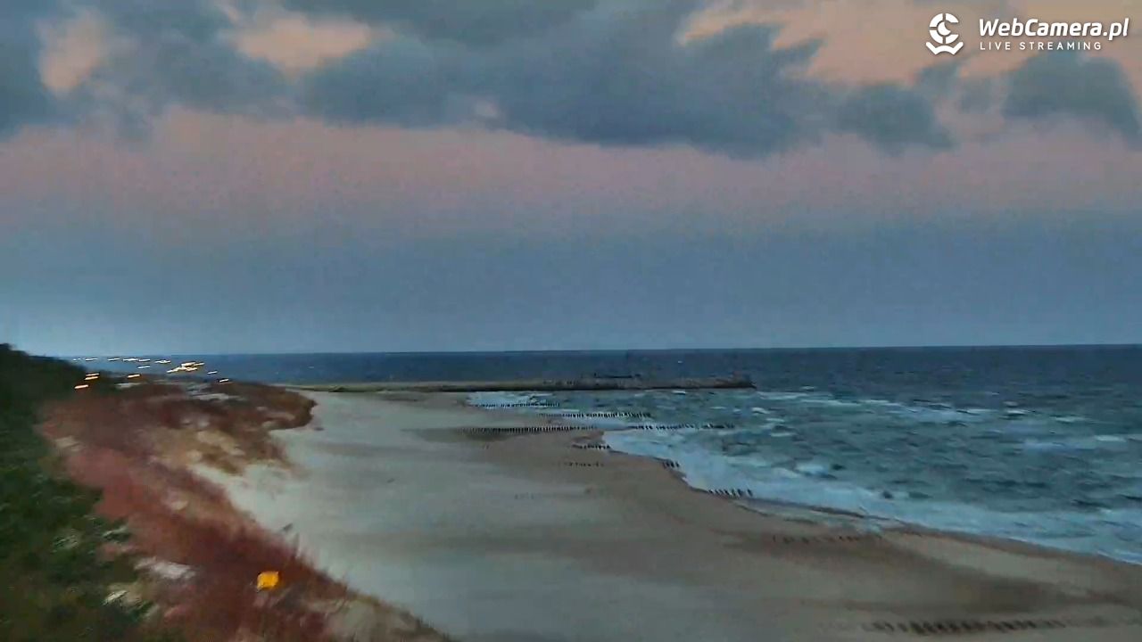DZIWNÓW  - widok na plażę - 03 kwiecień 2026, 06:34