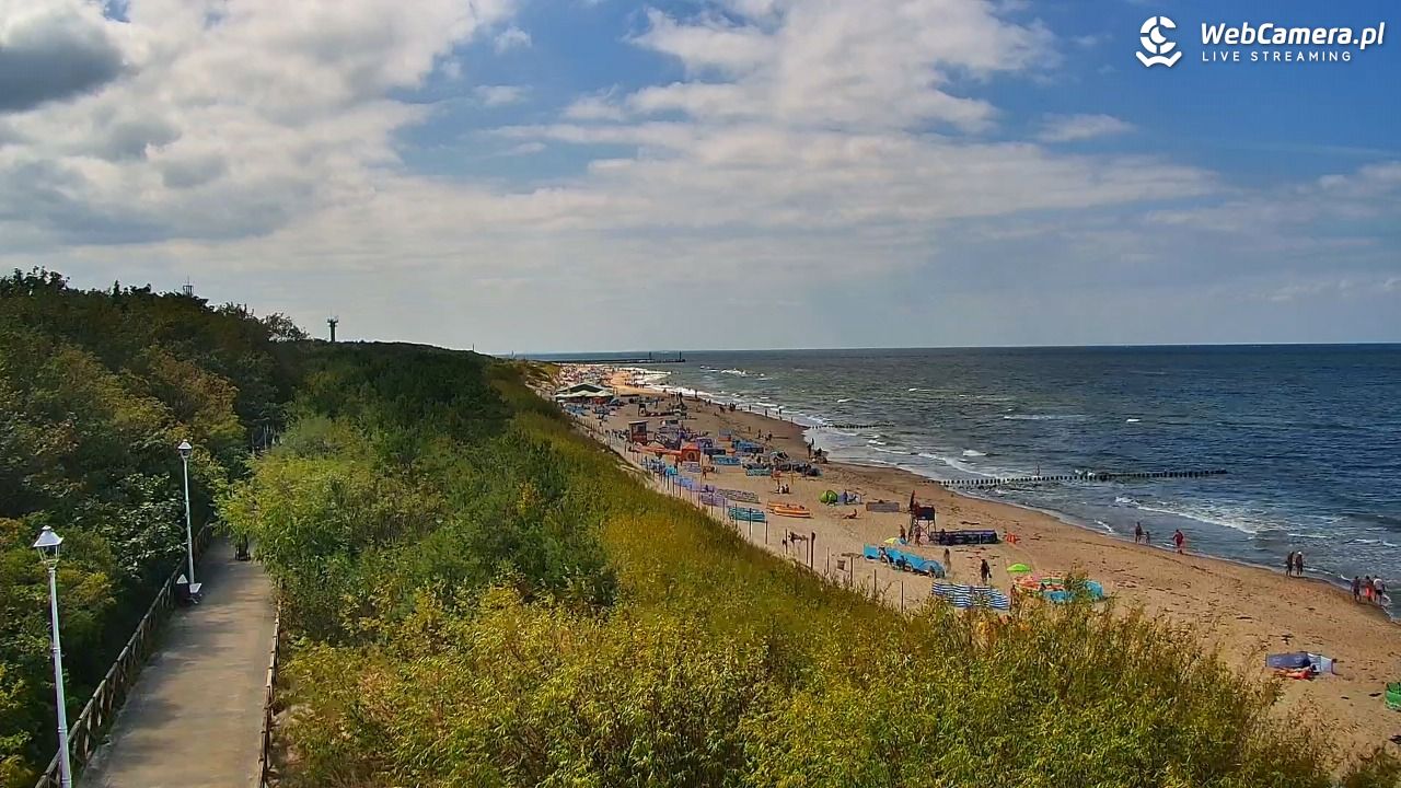 DZIWNÓW  - widok na plażę - 24 lipiec 2026, 14:23