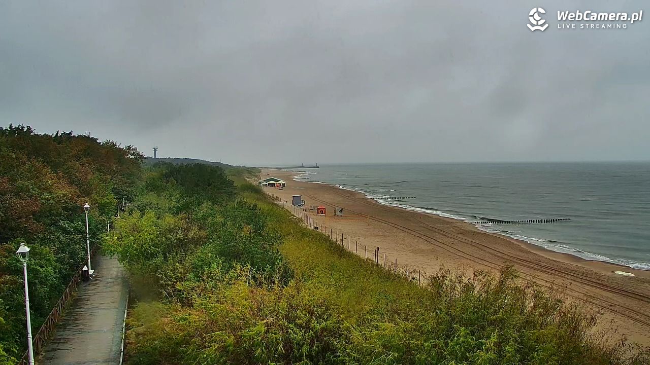 DZIWNÓW  - widok na plażę - 04 wresień 2026, 13:35