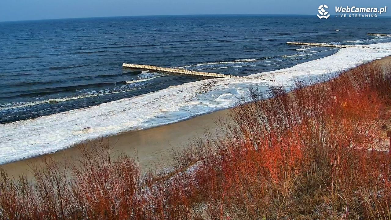 DZIWNÓW  - widok na plażę - 25 styczeń 2026, 13:42