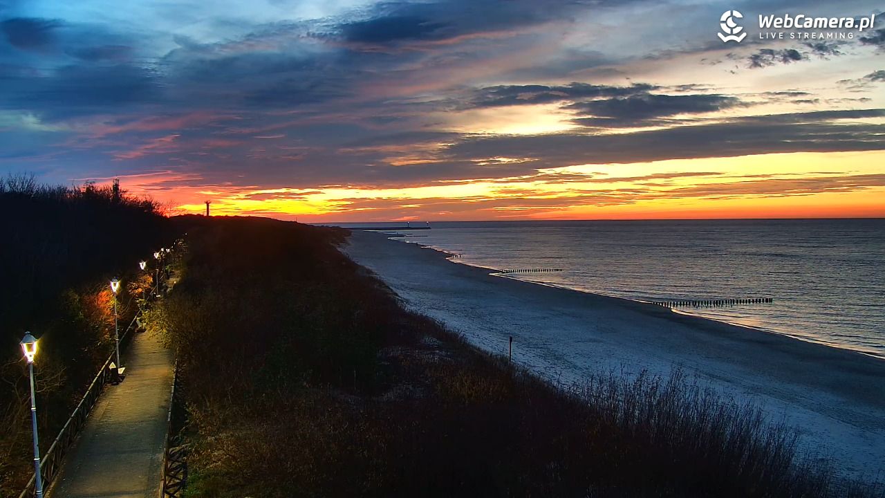 DZIWNÓW  - widok na plażę - 13 listopad 2025, 16:32