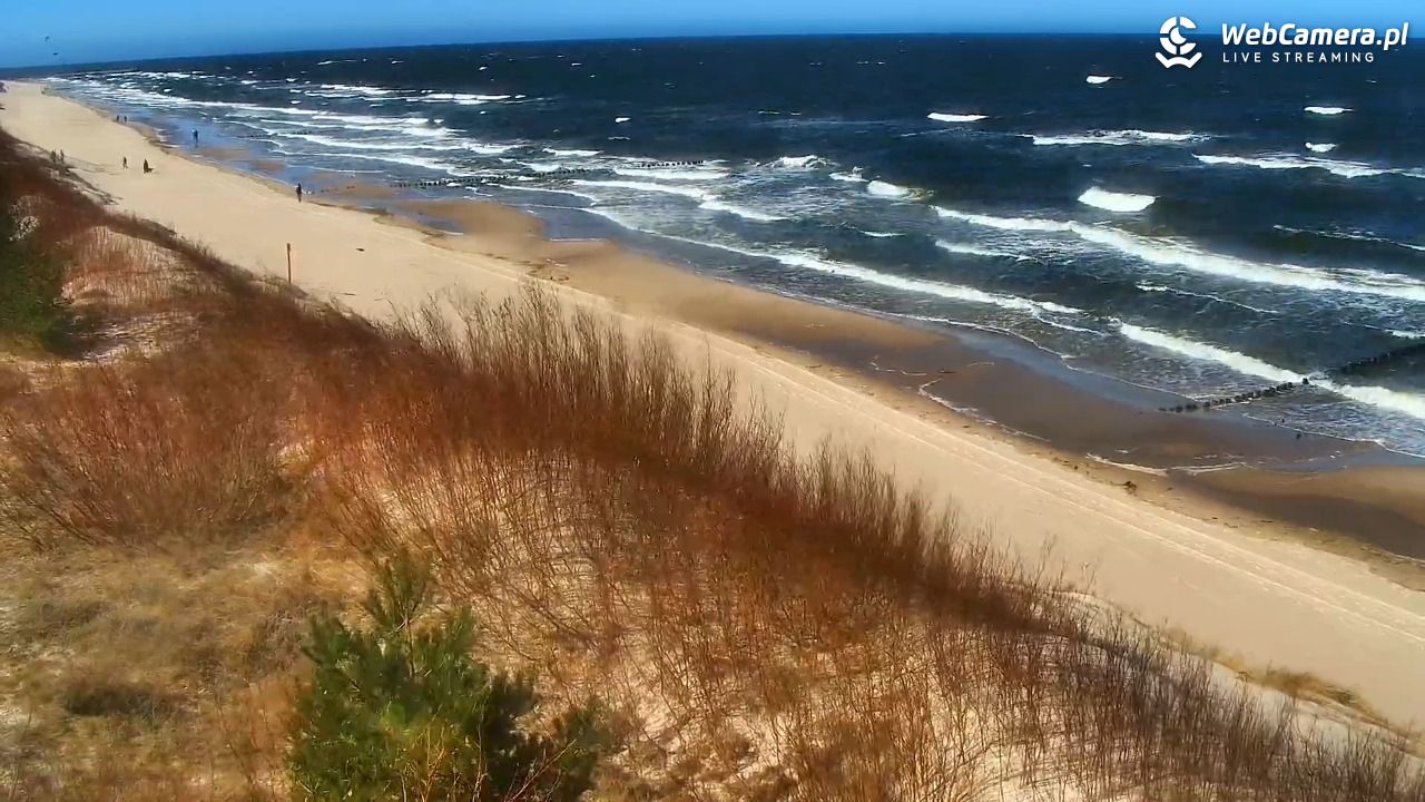 DZIWNÓW  - widok na plażę - 07 kwiecień 2026, 12:36