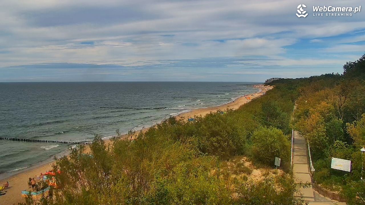DZIWNÓW  - widok na plażę - 10 lipiec 2026, 15:49