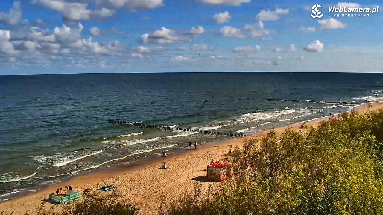 DZIWNÓW  - widok na plażę - 08 sierpień 2026, 09:45