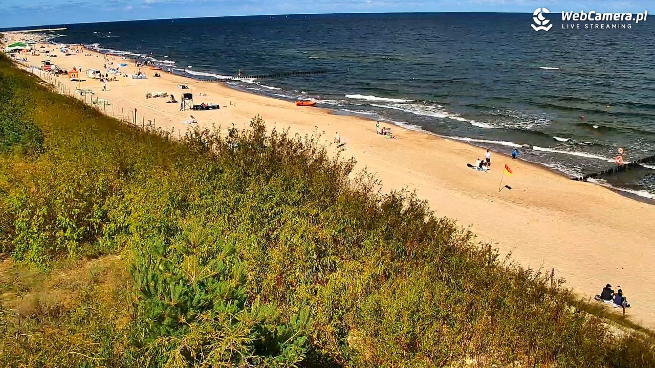 DZIWNÓW  - widok na plażę - 08 sierpień 2026, 10:16