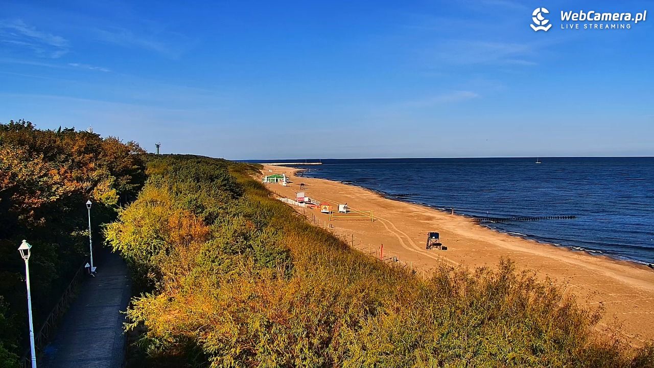 DZIWNÓW  - widok na plażę - 21 sierpień 2026, 08:14