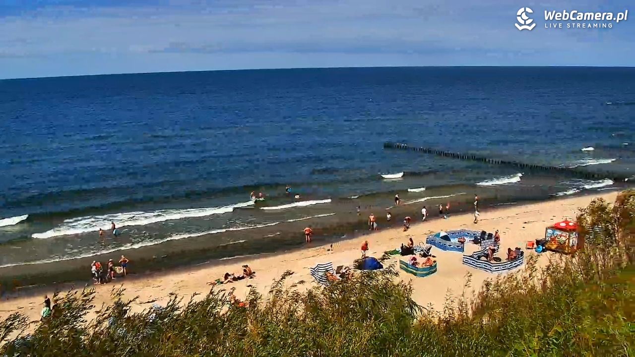 DZIWNÓW  - widok na plażę - 24 lipiec 2026, 14:04