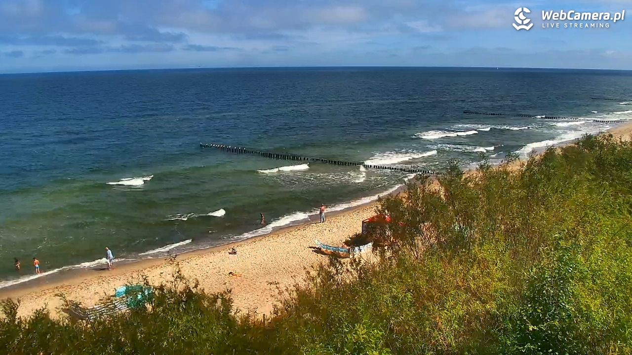 DZIWNÓW  - widok na plażę - 10 lipiec 2026, 10:40