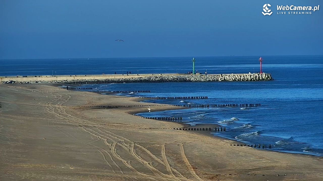 DZIWNÓW  - widok na plażę - 11 kwiecień 2026, 08:18