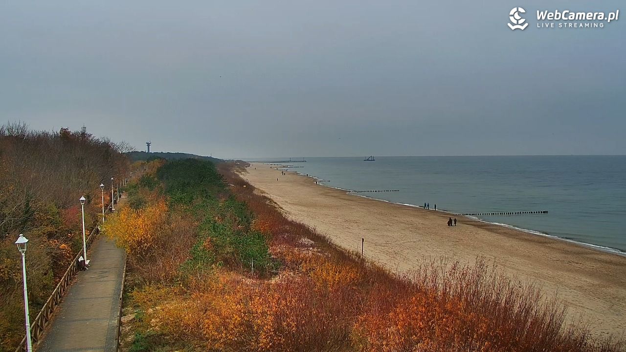 DZIWNÓW  - widok na plażę - 09 listopad 2025, 14:56