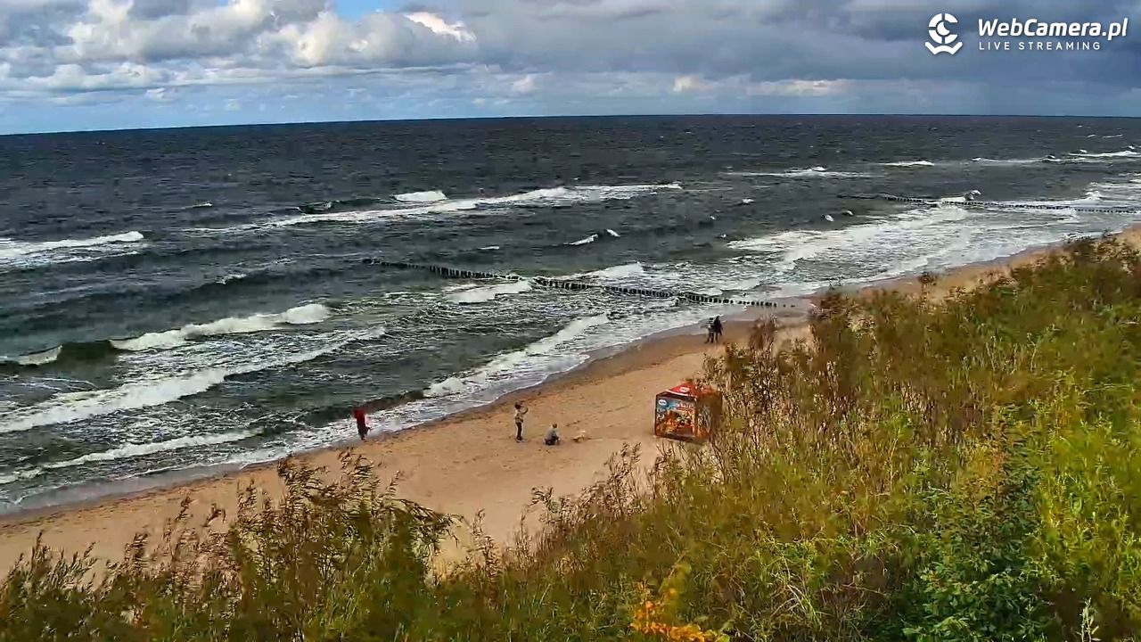 DZIWNÓW  - widok na plażę - 22 sierpień 2026, 15:32