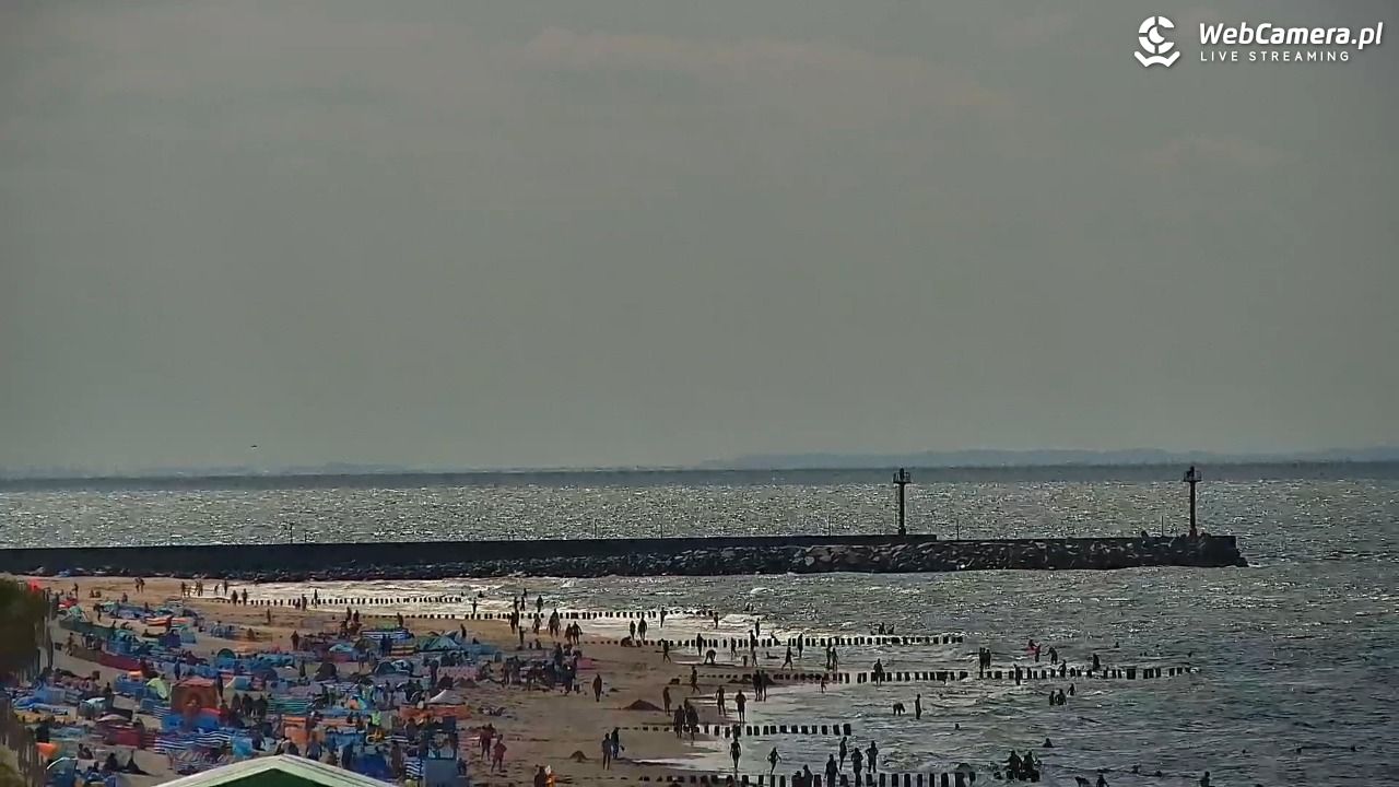 DZIWNÓW  - widok na plażę - 24 lipiec 2026, 15:43