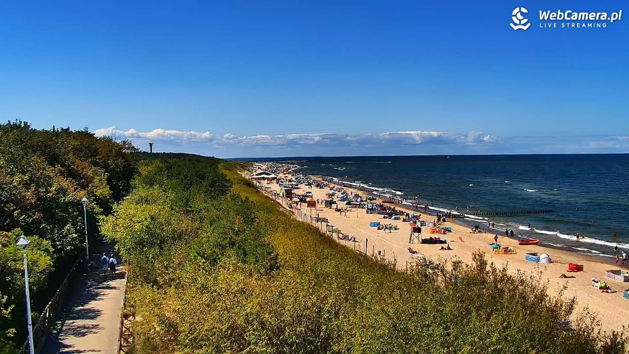 DZIWNÓW  - widok na plażę - 08 sierpień 2026, 12:59