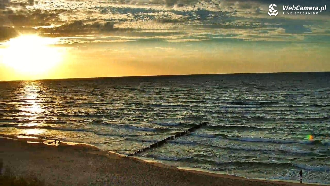 DZIWNÓW  - widok na plażę - 06 sierpień 2026, 20:02