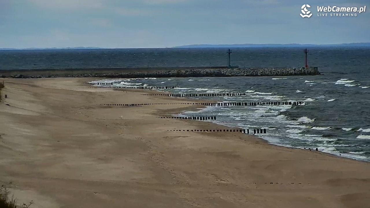 DZIWNÓW  - widok na plażę - 12 maj 2026, 14:30