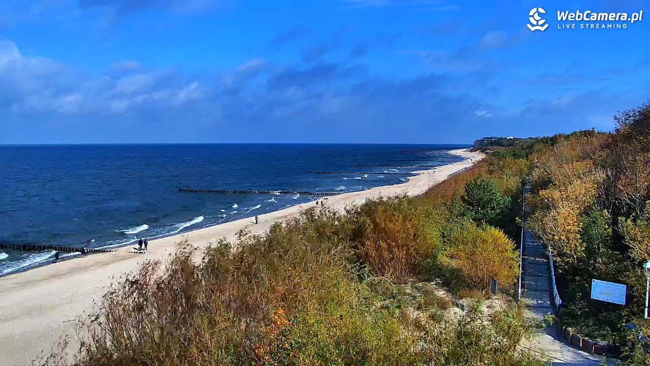 DZIWNÓW  - widok na plażę - 04 październik 2026, 11:44