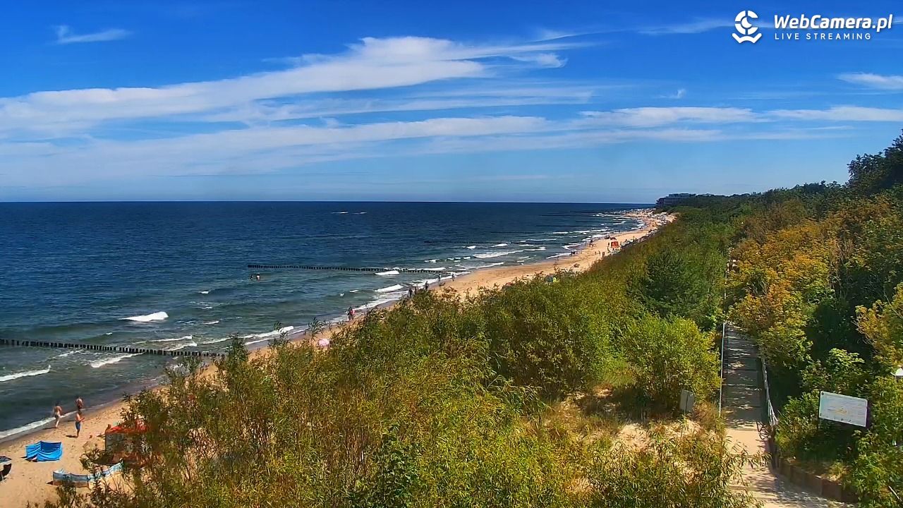 DZIWNÓW  - widok na plażę - 10 lipiec 2026, 12:27