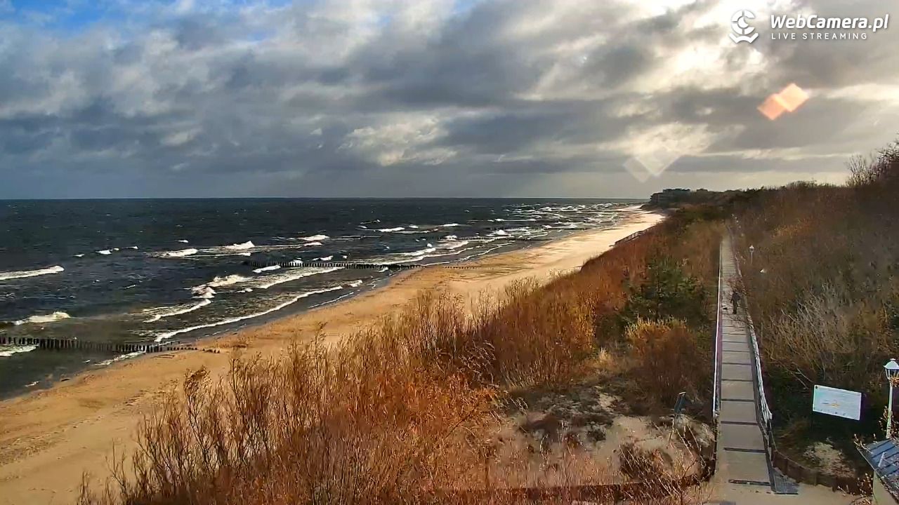 DZIWNÓW  - widok na plażę - 06 kwiecień 2026, 08:23
