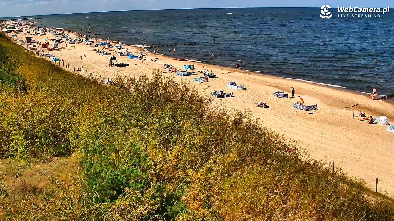 DZIWNÓW  - widok na plażę - 21 sierpień 2026, 12:32