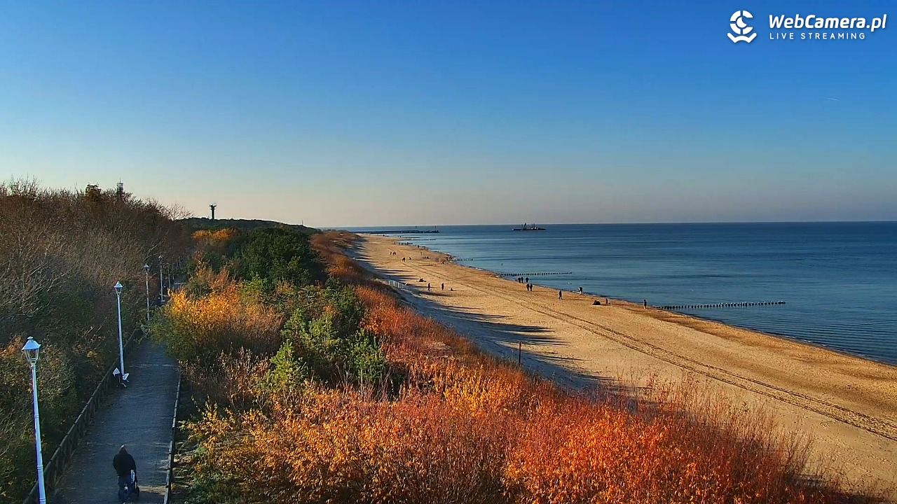 DZIWNÓW  - widok na plażę - 08 listopad 2025, 12:05