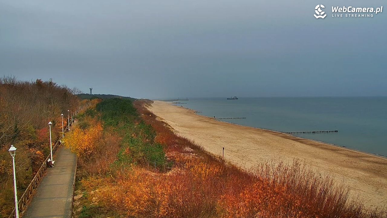 DZIWNÓW  - widok na plażę - 10 listopad 2025, 07:53