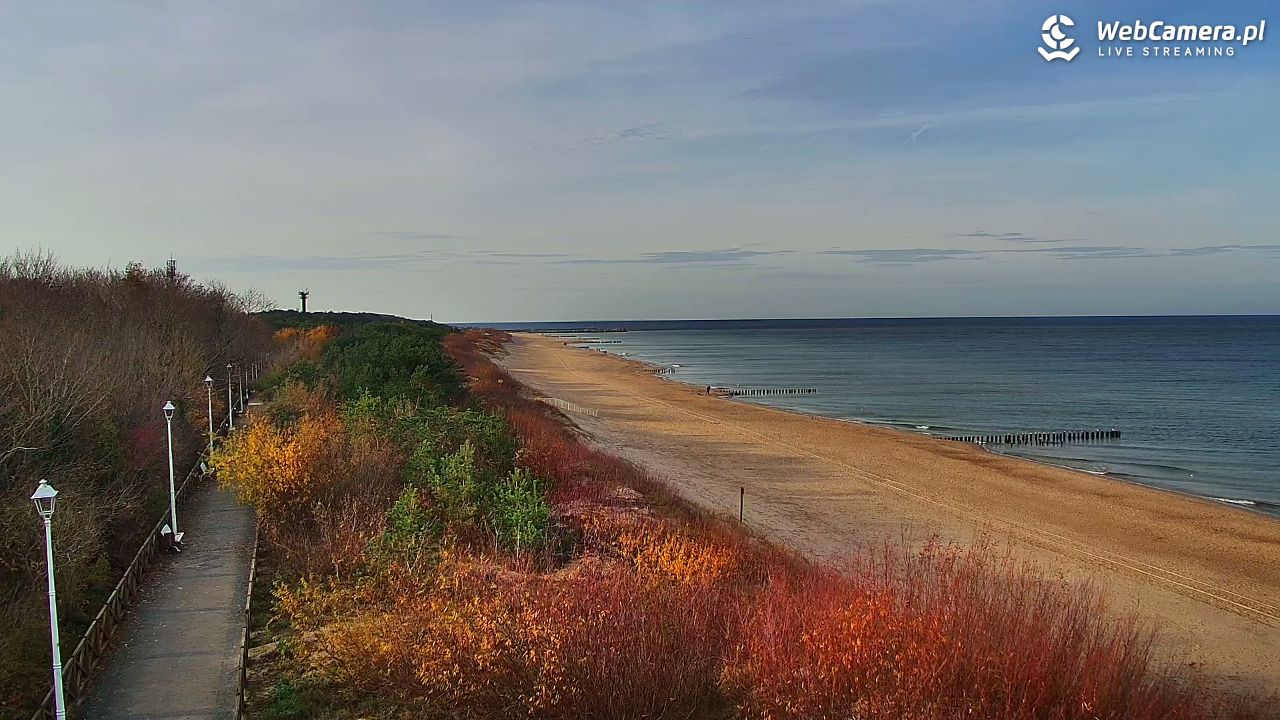 DZIWNÓW  - widok na plażę - 13 listopad 2025, 11:12