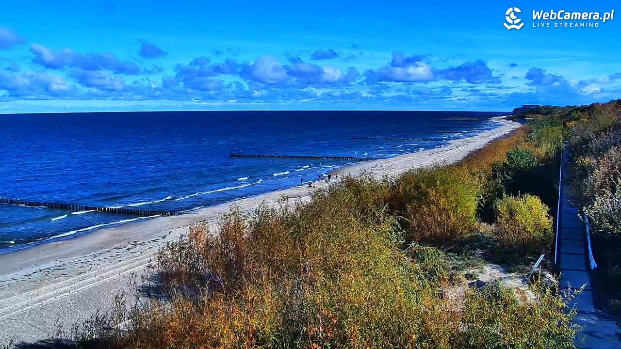 DZIWNÓW  - widok na plażę - 15 październik 2025, 12:19