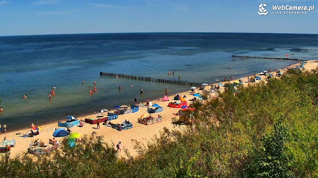 DZIWNÓW  - widok na plażę - 27 czerwiec 2026, 11:33
