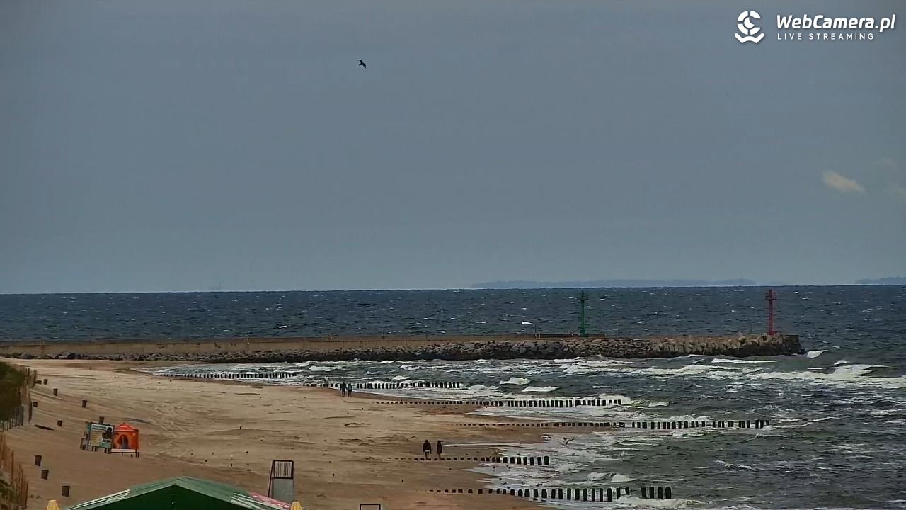 DZIWNÓW  - widok na plażę - 07 sierpień 2026, 07:12