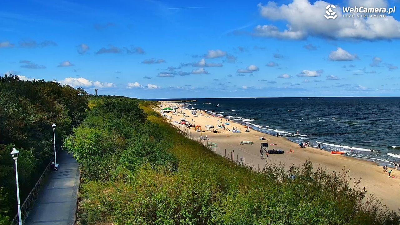 DZIWNÓW  - widok na plażę - 08 sierpień 2026, 10:13