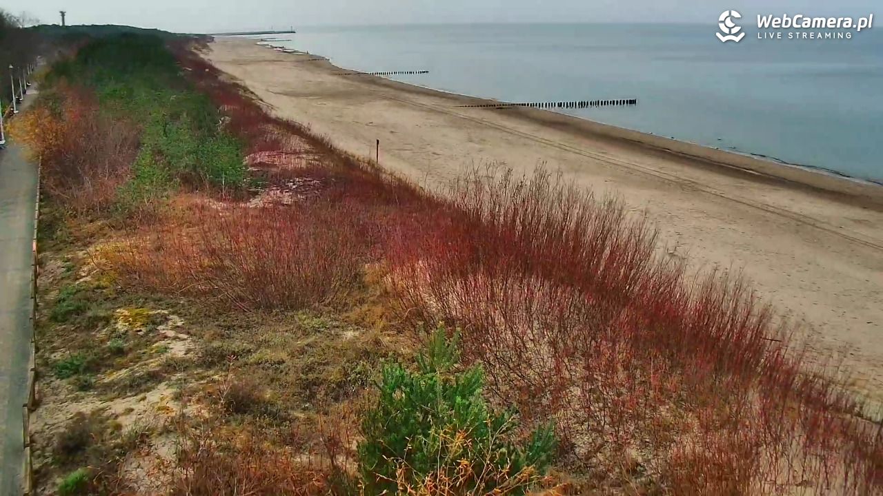 DZIWNÓW  - widok na plażę - 04 grudzień 2025, 14:09