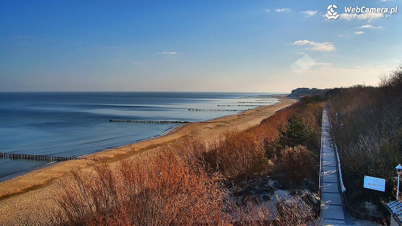 DZIWNÓW  - widok na plażę - 02 kwiecień 2026, 09:01