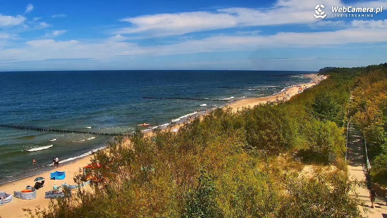 DZIWNÓW  - widok na plażę - 10 lipiec 2026, 13:23