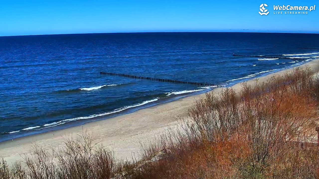 DZIWNÓW  - widok na plażę - 08 kwiecień 2026, 13:13