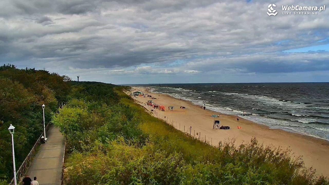 DZIWNÓW  - widok na plażę - 07 sierpień 2026, 11:32