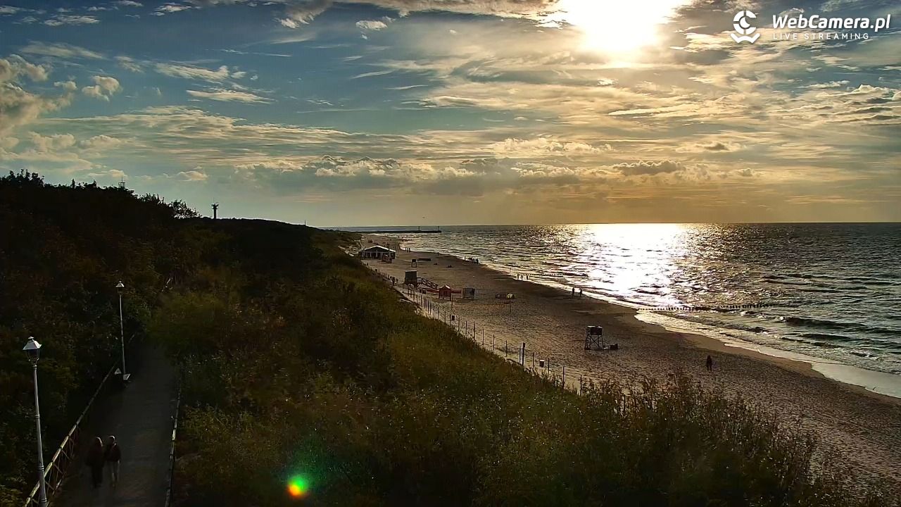 DZIWNÓW  - widok na plażę - 18 sierpień 2026, 18:48