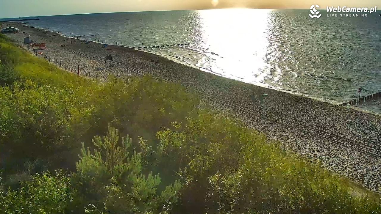 DZIWNÓW  - widok na plażę - 26 czerwiec 2026, 19:40