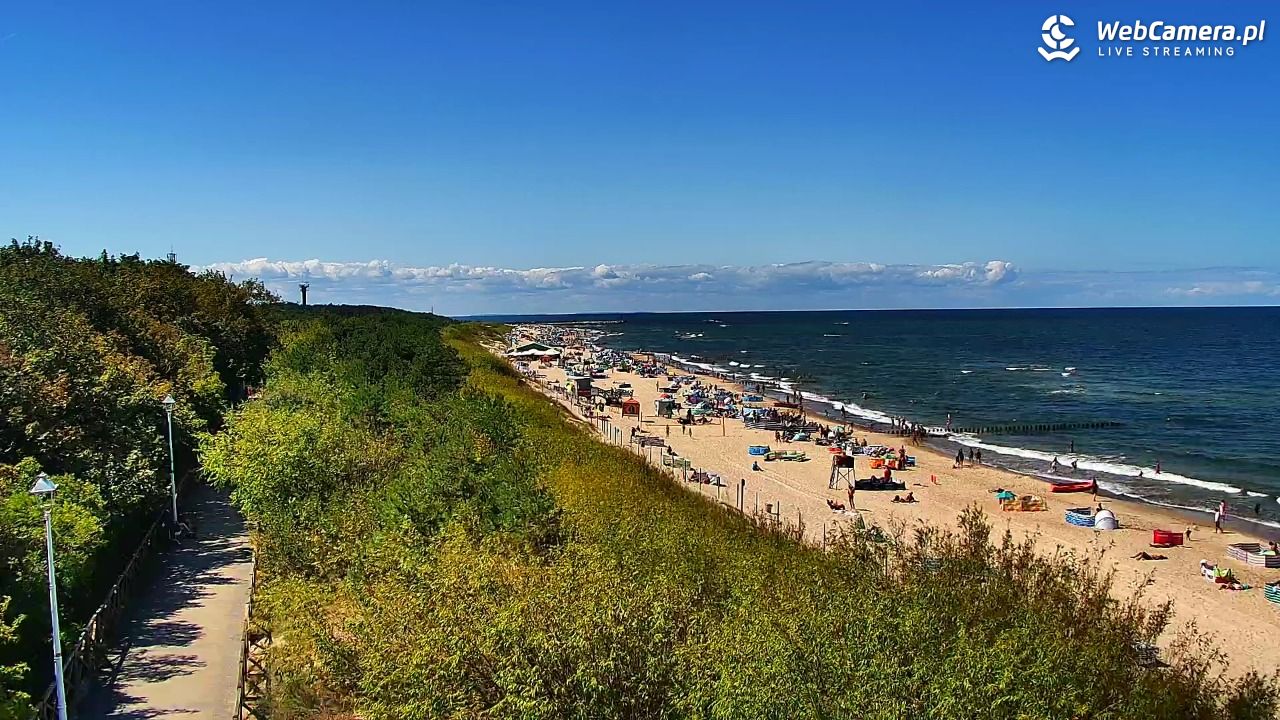 DZIWNÓW  - widok na plażę - 08 sierpień 2026, 13:06