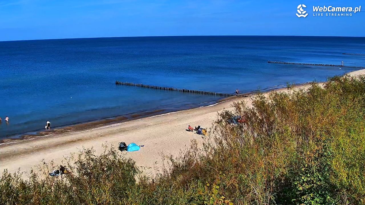 DZIWNÓW  - widok na plażę - 15 wresień 2026, 13:20