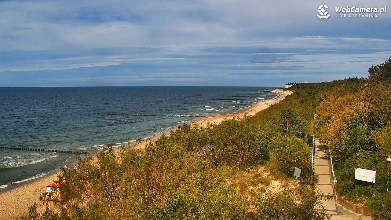 DZIWNÓW  - widok na plażę - 10 lipiec 2026, 17:14
