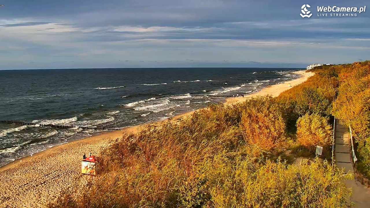 DZIWNÓW  - widok na plażę - 18 sierpień 2026, 18:52