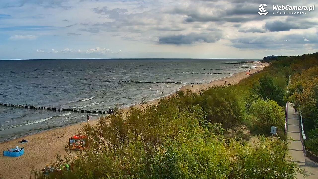 DZIWNÓW  - widok na plażę - 25 lipiec 2026, 10:28