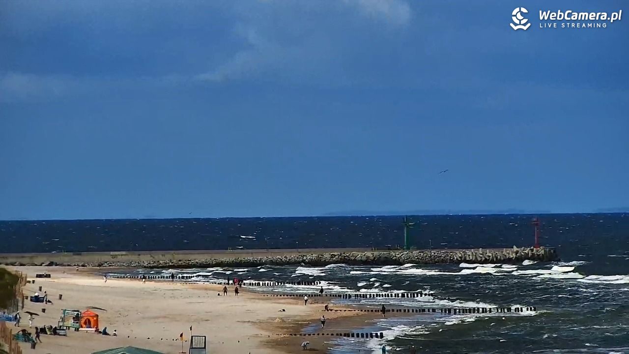 DZIWNÓW  - widok na plażę - 07 sierpień 2026, 10:24