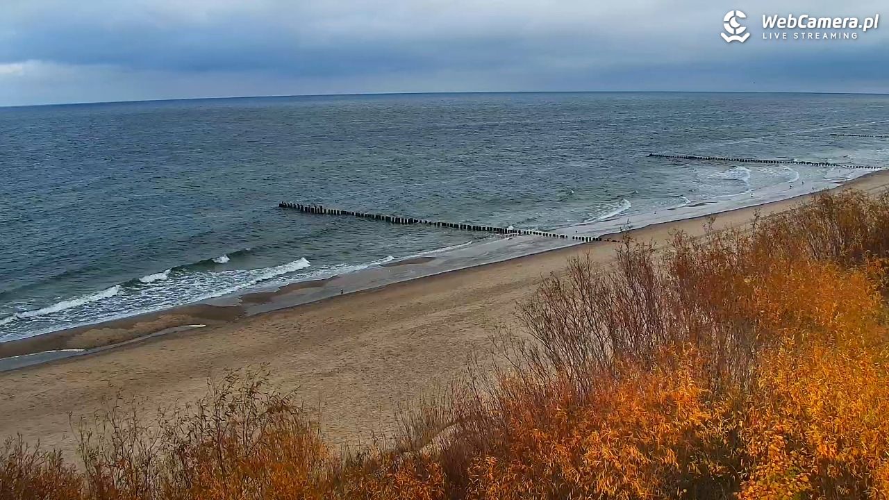 DZIWNÓW  - widok na plażę - 03 listopad 2025, 11:30