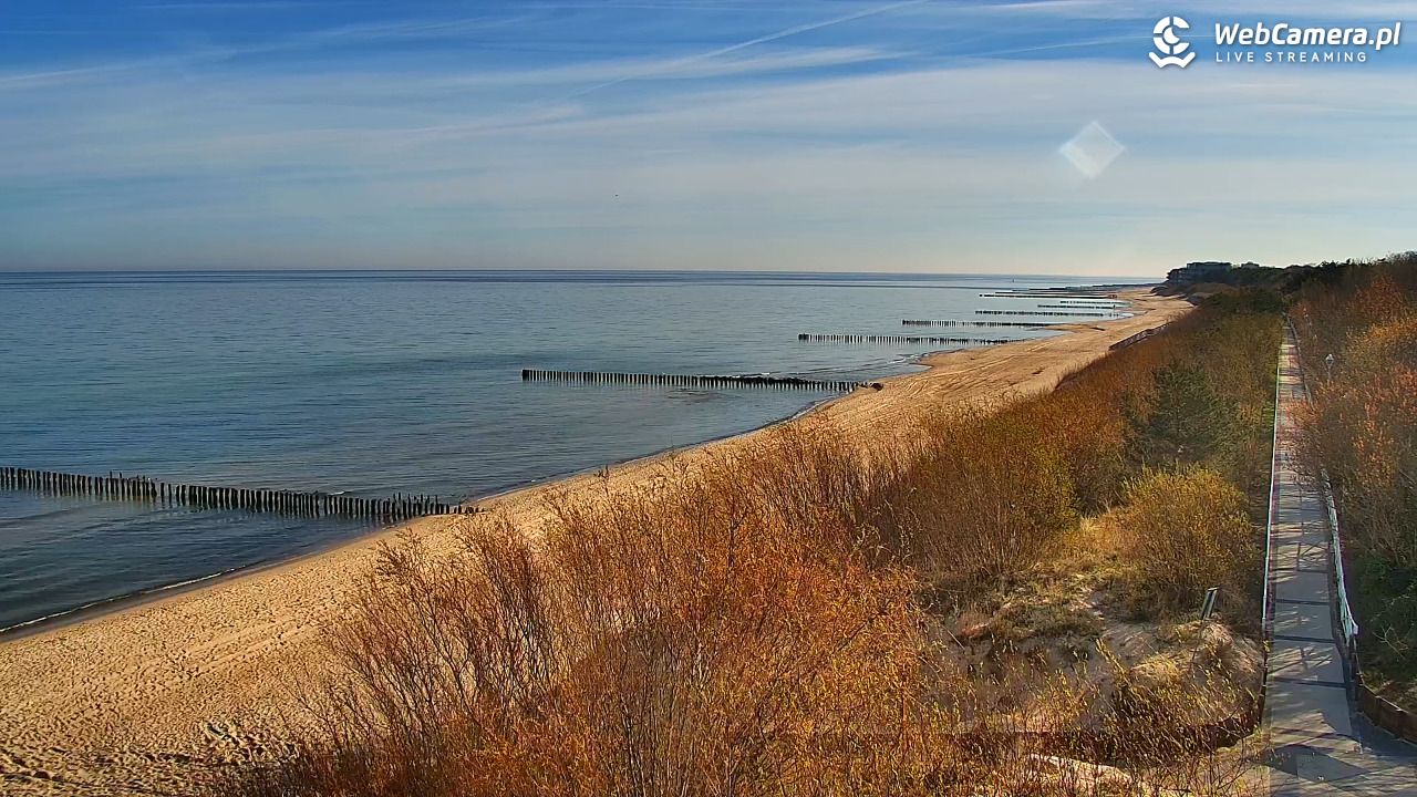DZIWNÓW  - widok na plażę - 18 kwiecień 2026, 09:23